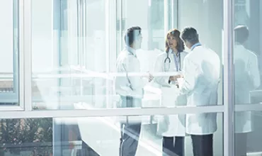 Healthcare Professionals Talking Healthcare Professionals Talking