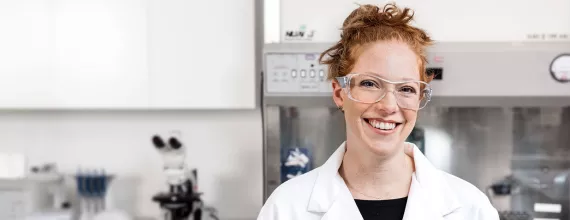 Woman scientist in lab Woman scientist in lab