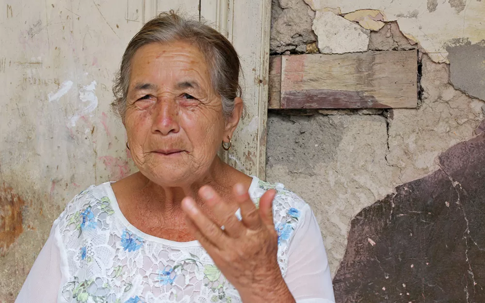 Carmen Cecilia Acuña lives in a very old house in Soata, Colombia. Carmen Cecilia Acuña lives in a very old house in Soata, Colombia.
