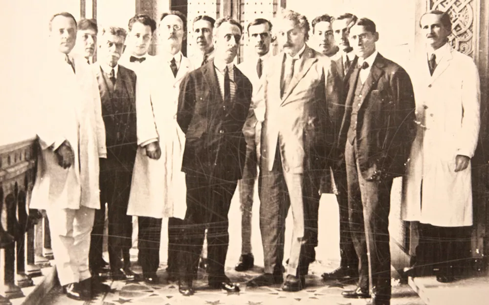 Albert Einstein and Carlos Chagas Albert Einstein and Carlos Chagas