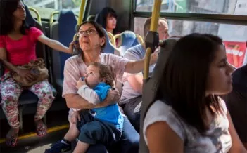 Cataracts mean Maria has difficulty using public transport, relying on passersby to read bus signs to her. Cataracts mean Maria has difficulty using public transport, relying on passersby to read bus signs to her.