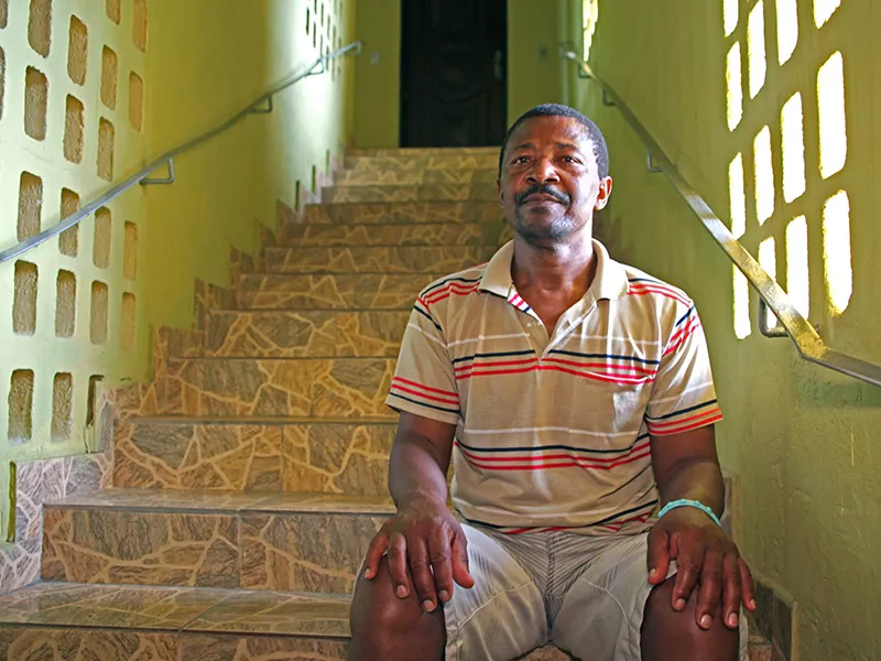 Chagas disease patient in Bahia, Brazil Chagas disease patient in Bahia, Brazil