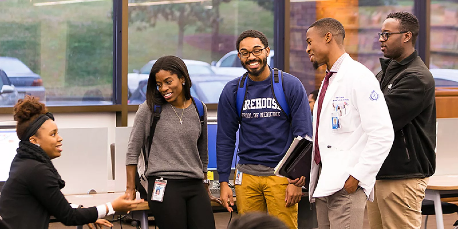 Students at Morehouse School of Medicine Students at Morehouse School of Medicine