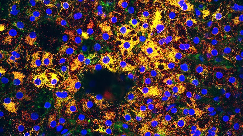 Liver cells. Liver cells derived from induced pluripotent stem cells.