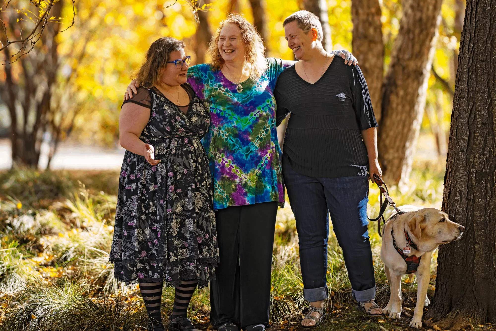 Laurie (center) with friends who supported her through cancer treatment Laurie (center) with friends who supported her through cancer treatment