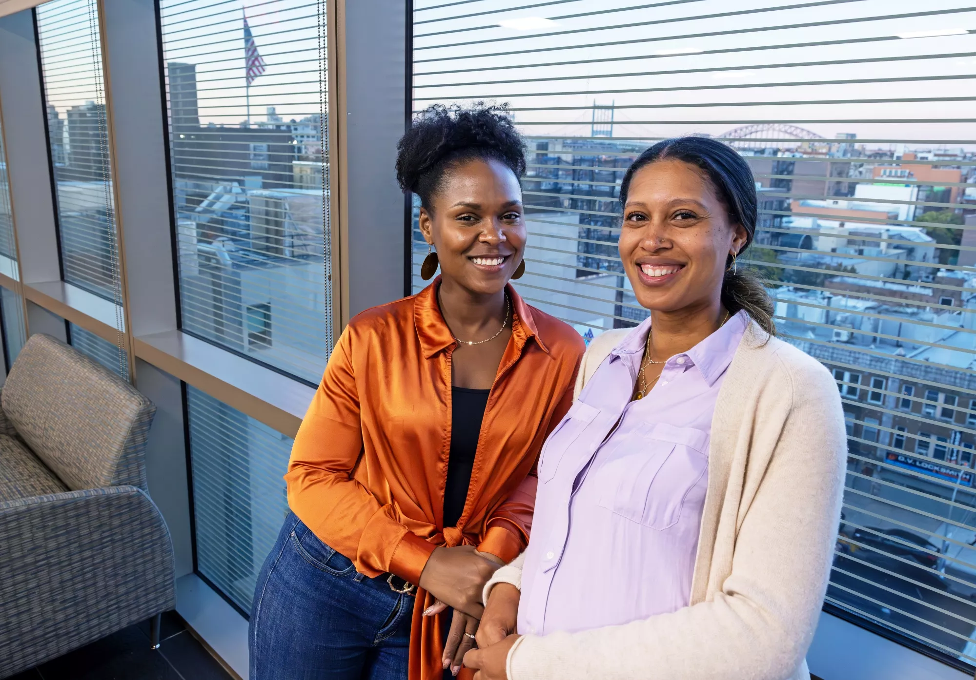 Shanelle with Dr. Micaela Bayard (right), a rheumatologist and lupus expert at Mount Sinai Health Systems in Queens, New York City. Shanelle with Dr. Micaela Bayard (right), a rheumatologist and lupus expert at Mount Sinai Health Systems in Queens, New York City.