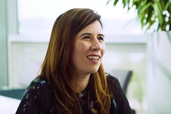 A portrait of Silvana, a Novartis Senior Principal Scientist