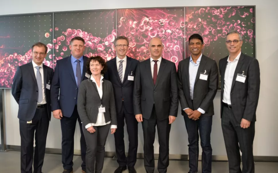 Group Photo of Novartis Executives