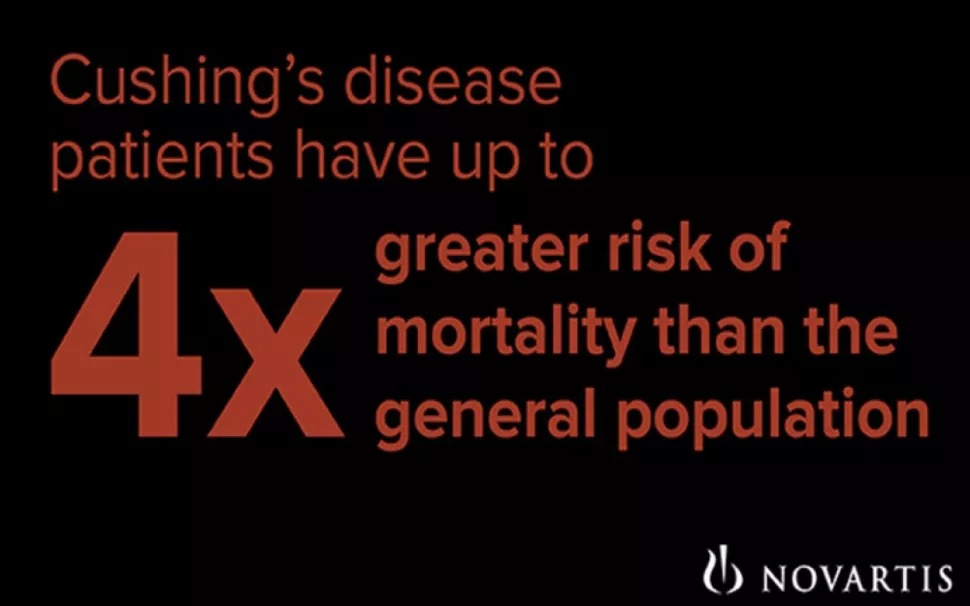 Cushing's disease infographic