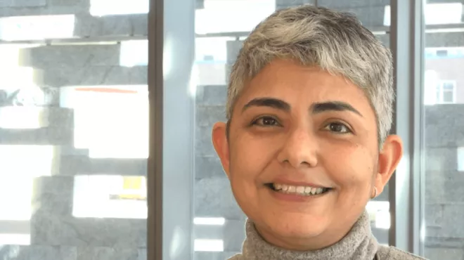 Shamsah Kazani splits her time between two cities in the US