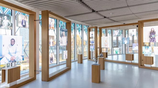 SchoolHub on the ground floor of the Novartis Pavillon