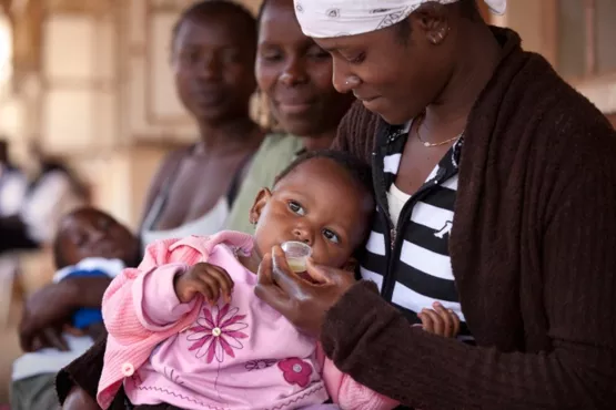 Young Malaria Patient