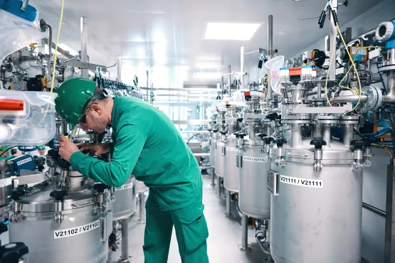 Production specialist manufacturing RNA therapies in Schweizerhalle, Switzerland