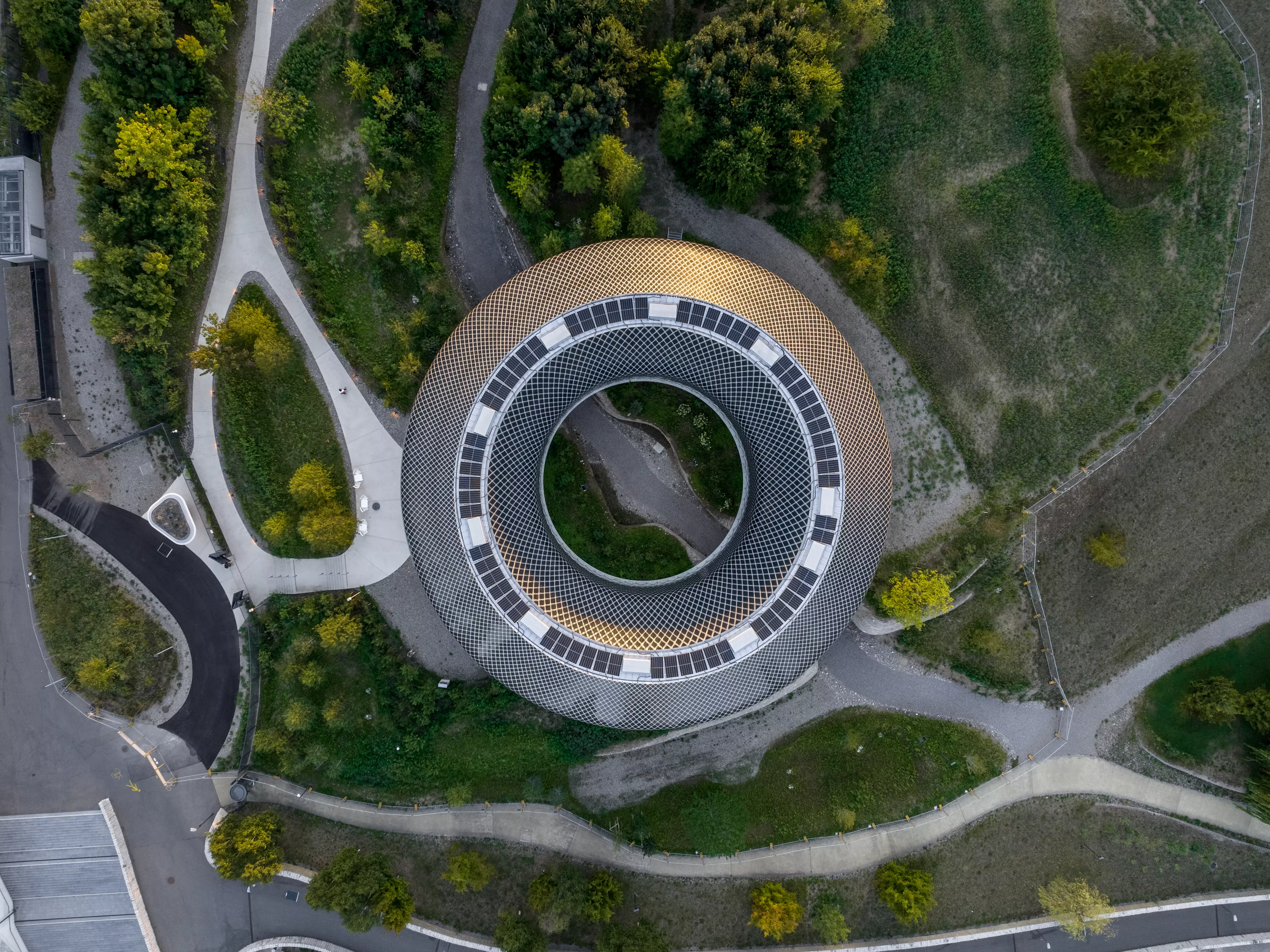 Bird's eye view, Novartis Pavillon Bird's eye view, Novartis Pavillon